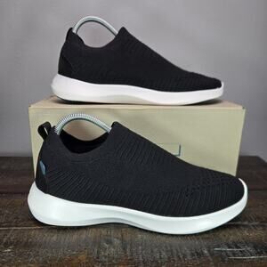 NEW Vessi Everyday Move Slip On Womens Size 7 Waterproof Shoe Sneaker Onyx Black